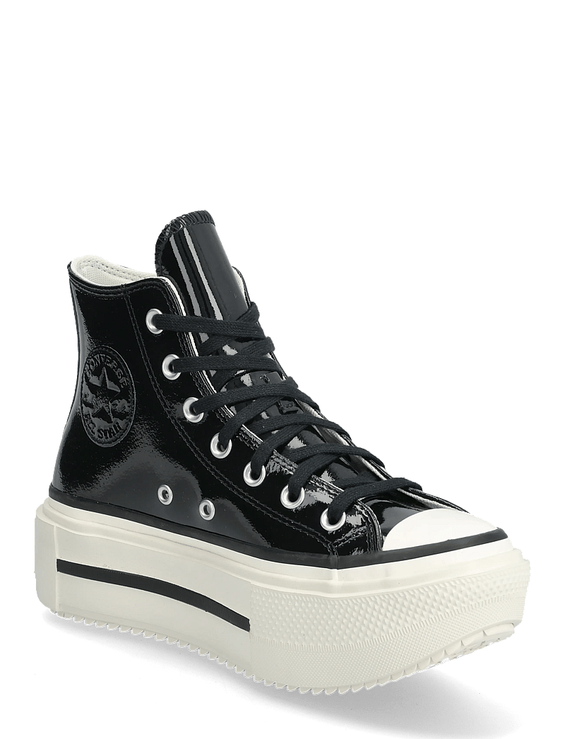 Converse - Chuck Taylor All Star Lift Double Stack - høje sneakers - black/egret/black - 0