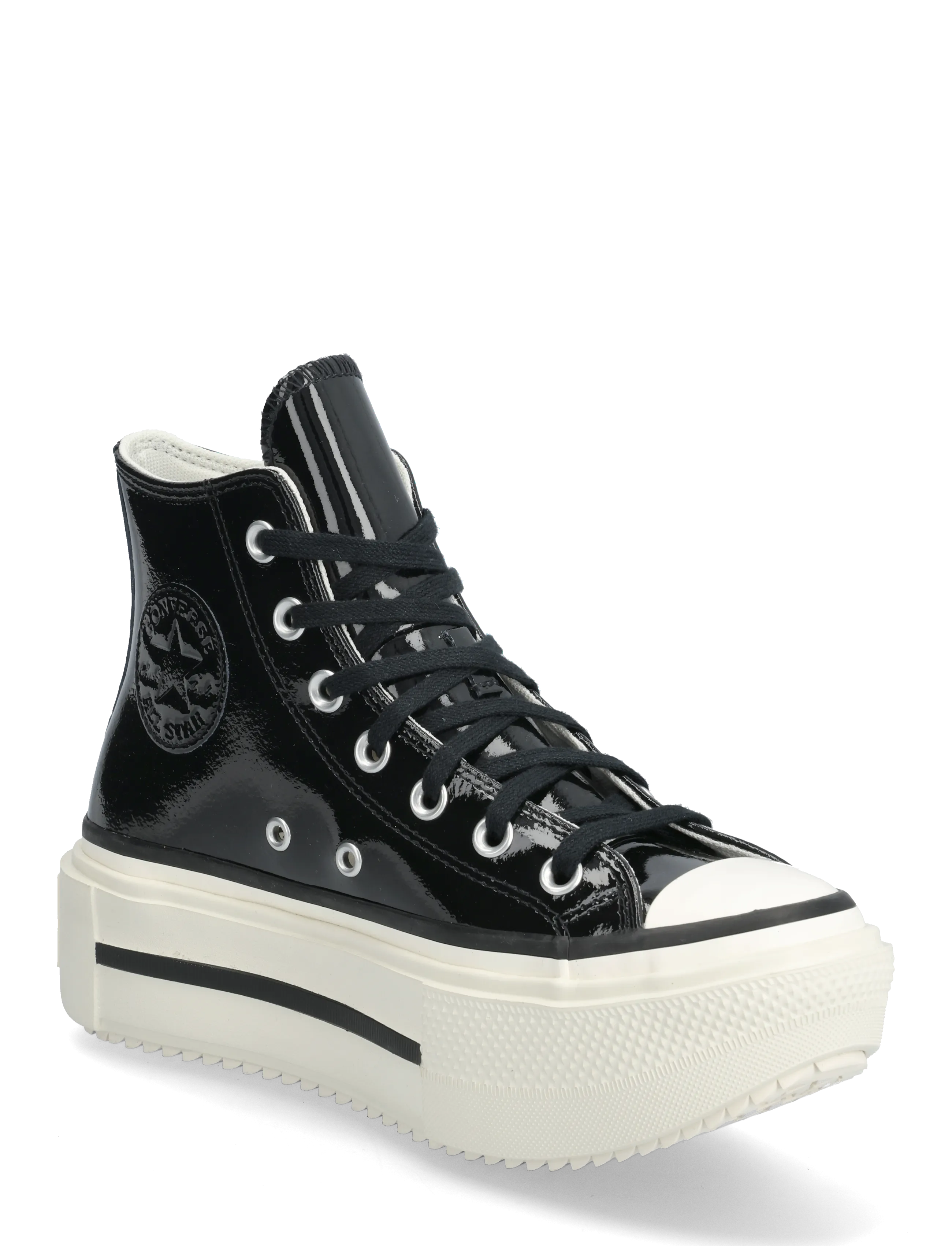 Converse - Chuck Taylor All Star Lift Double Stack - black/egret/black - 0