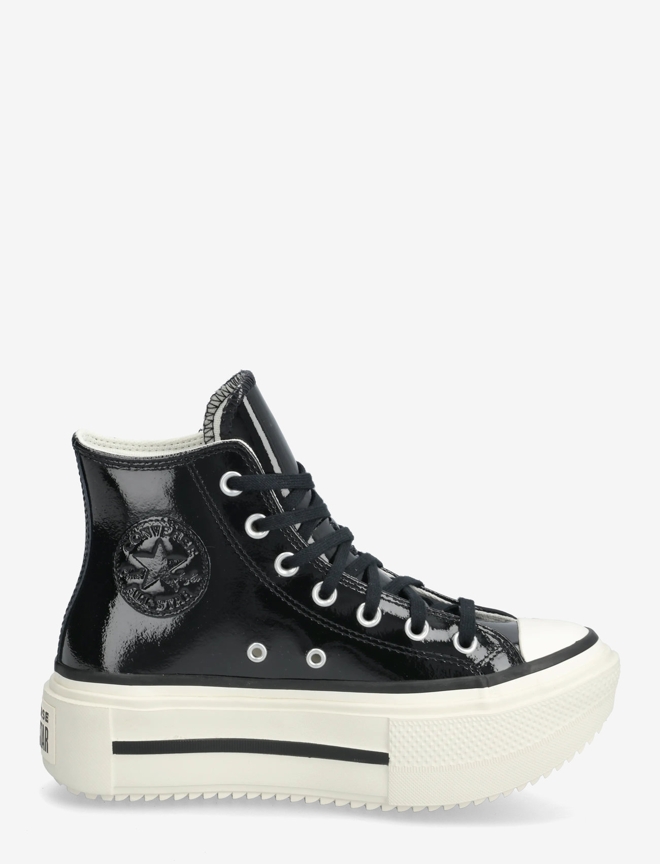 Converse - Chuck Taylor All Star Lift Double Stack - laisvalaikio batai aukštu aulu - black/egret/black - 1
