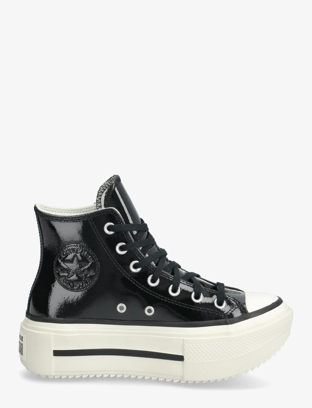 Converse - Chuck Taylor All Star Lift Double Stack - höga sneakers - black/egret/black - 1