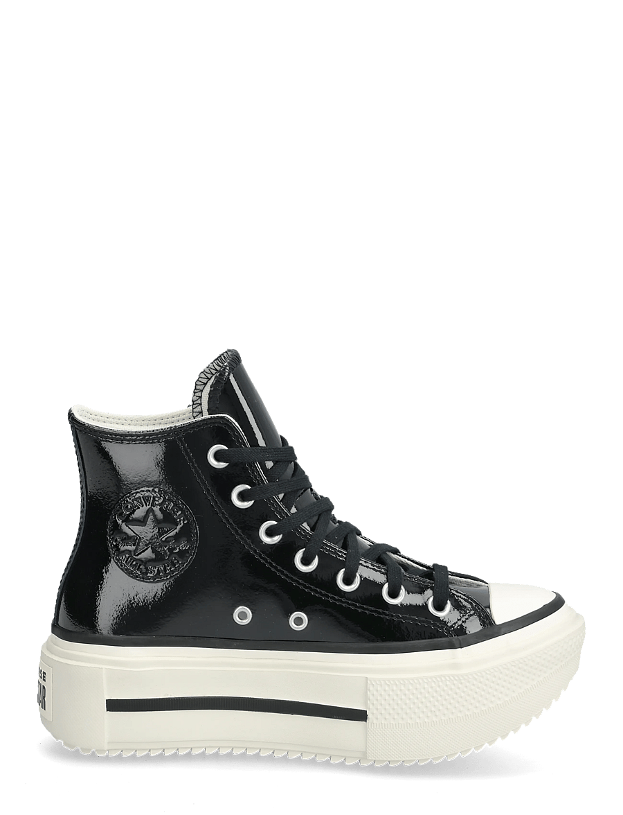 Converse - Chuck Taylor All Star Lift Double Stack - black/egret/black - 1