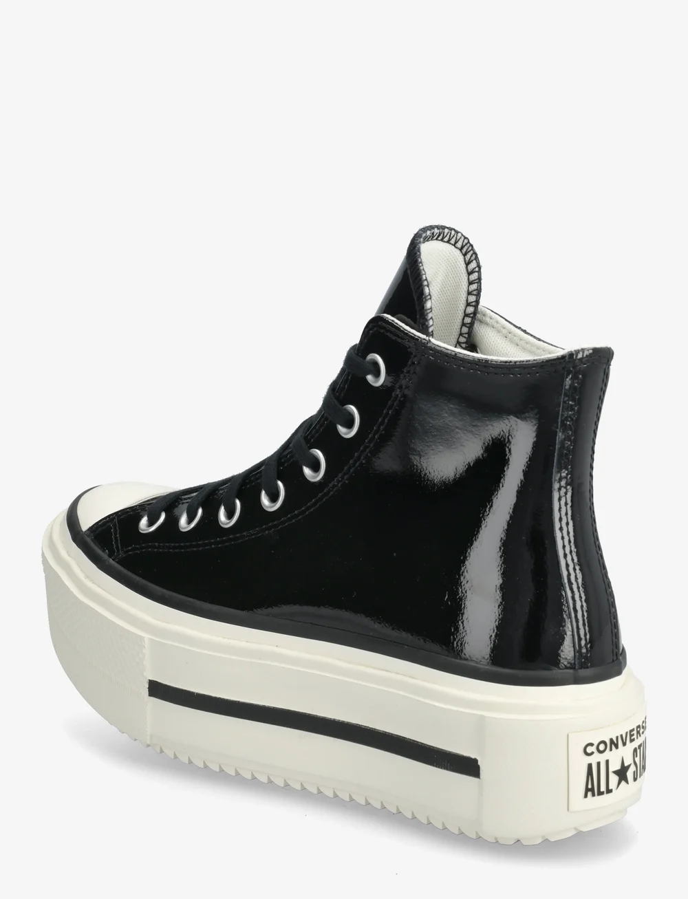Converse - Chuck Taylor All Star Lift Double Stack - höga sneakers - black/egret/black - 2
