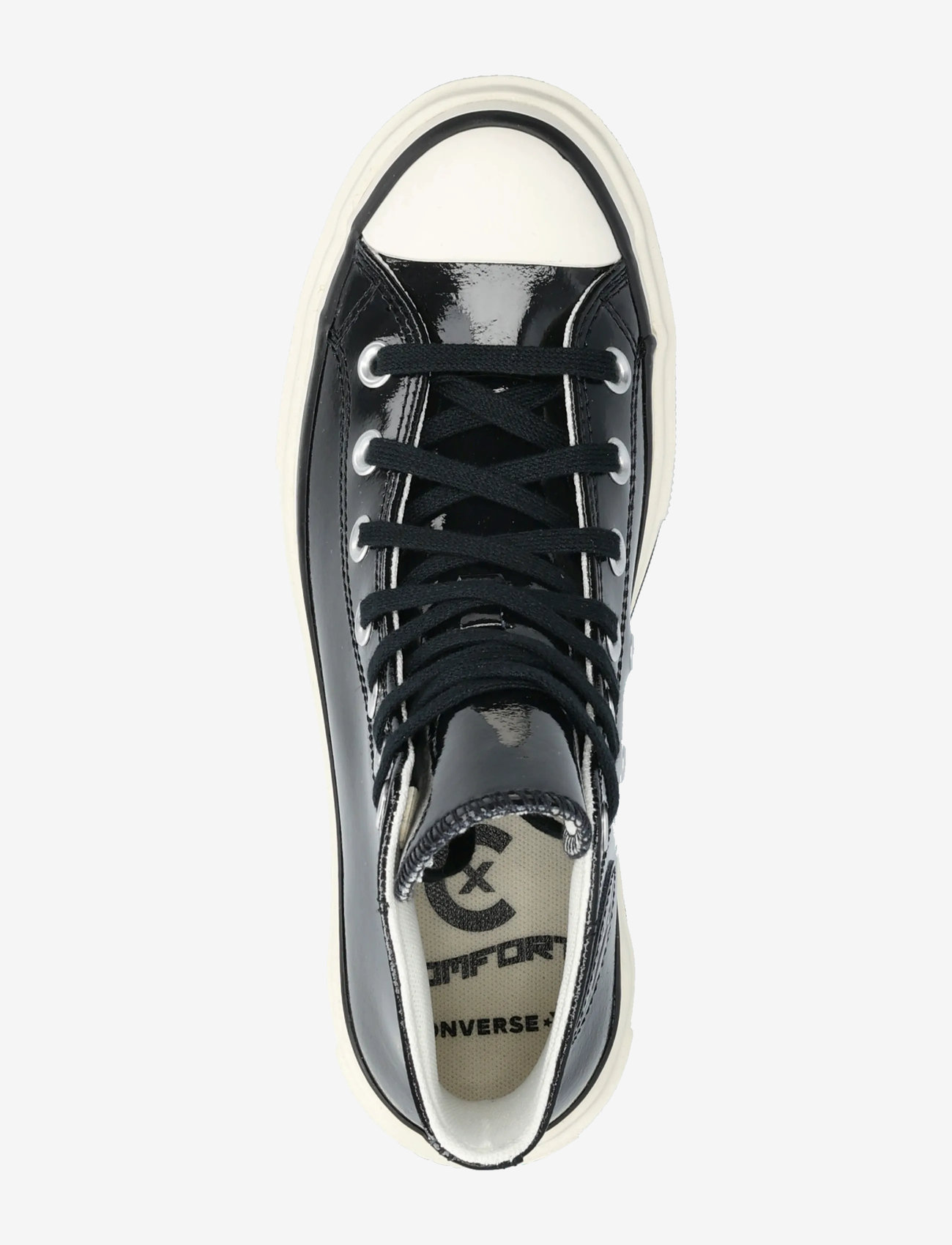 Converse - Chuck Taylor All Star Lift Double Stack - laisvalaikio batai aukštu aulu - black/egret/black - 3