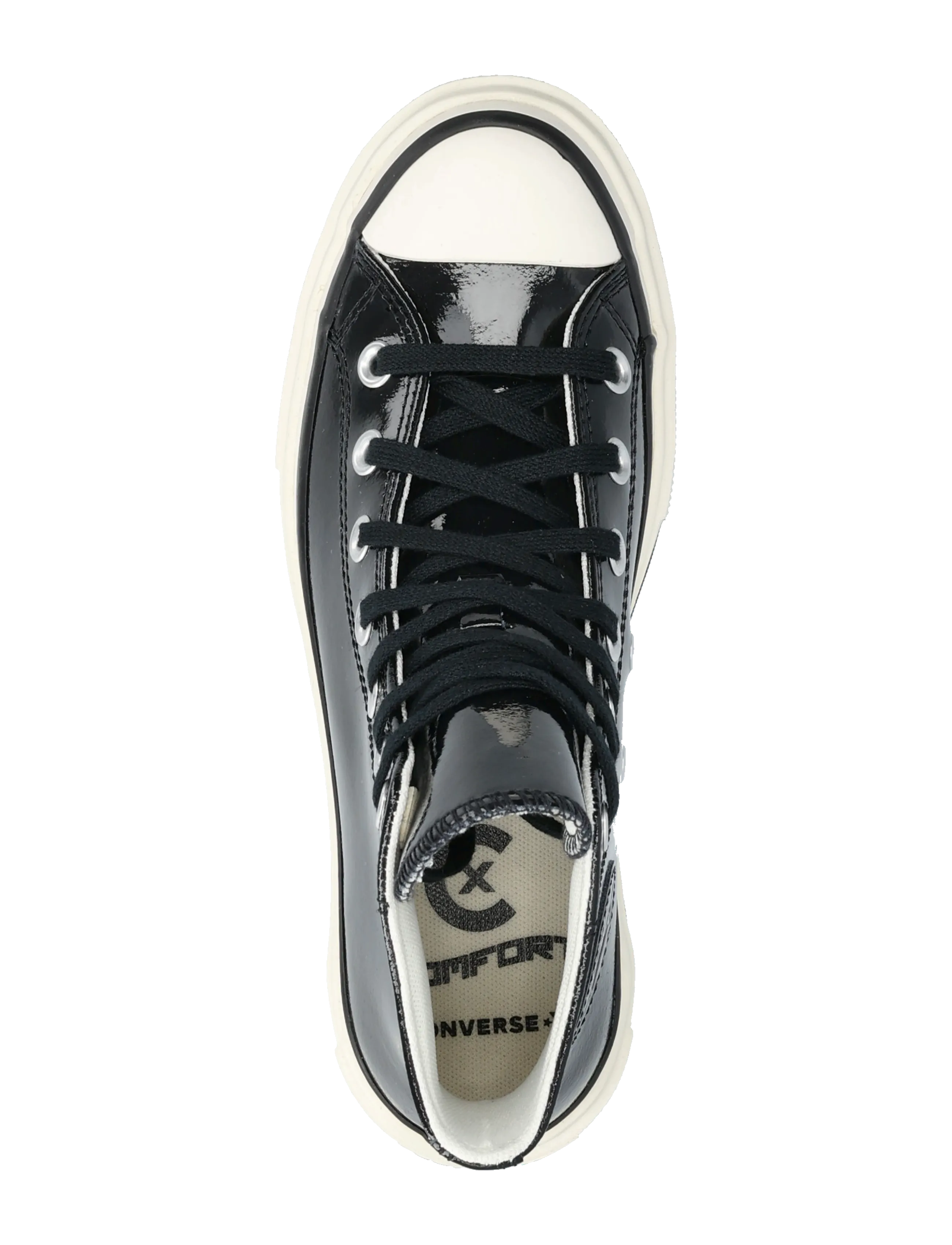 Converse - Chuck Taylor All Star Lift Double Stack - black/egret/black - 3