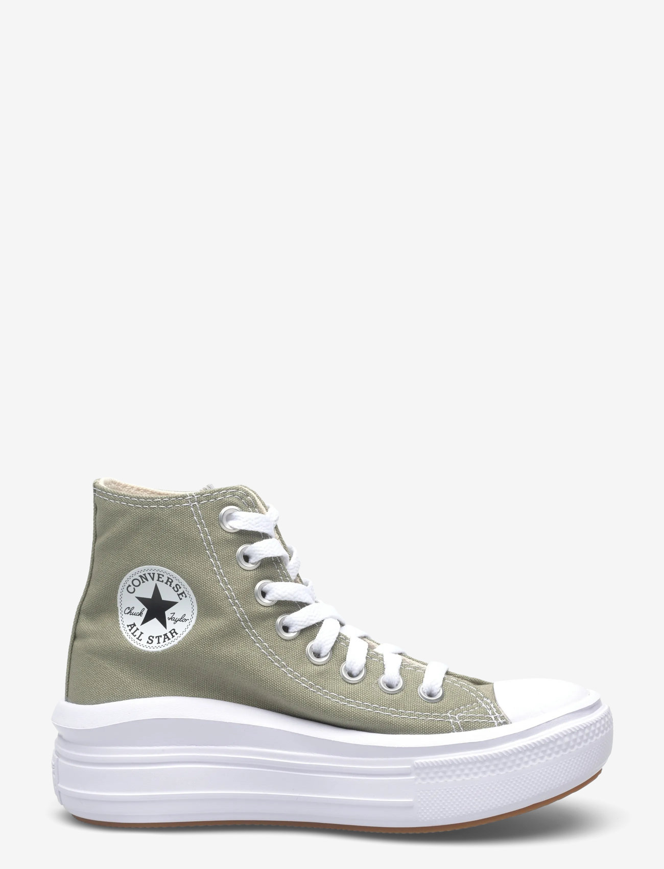 Converse - Chuck Taylor All Star Move - höga sneakers - light field surplus/white - 1