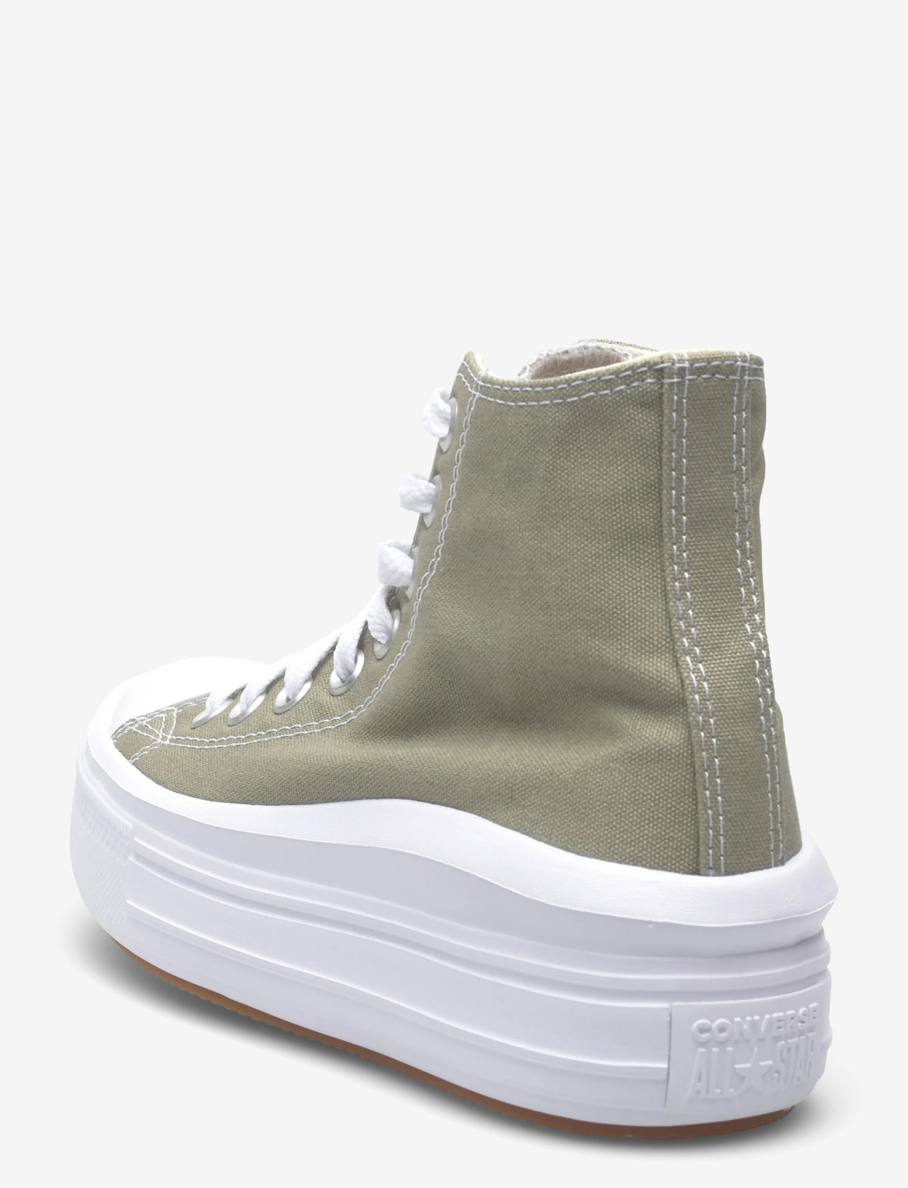 Converse - Chuck Taylor All Star Move - höga sneakers - light field surplus/white - 2