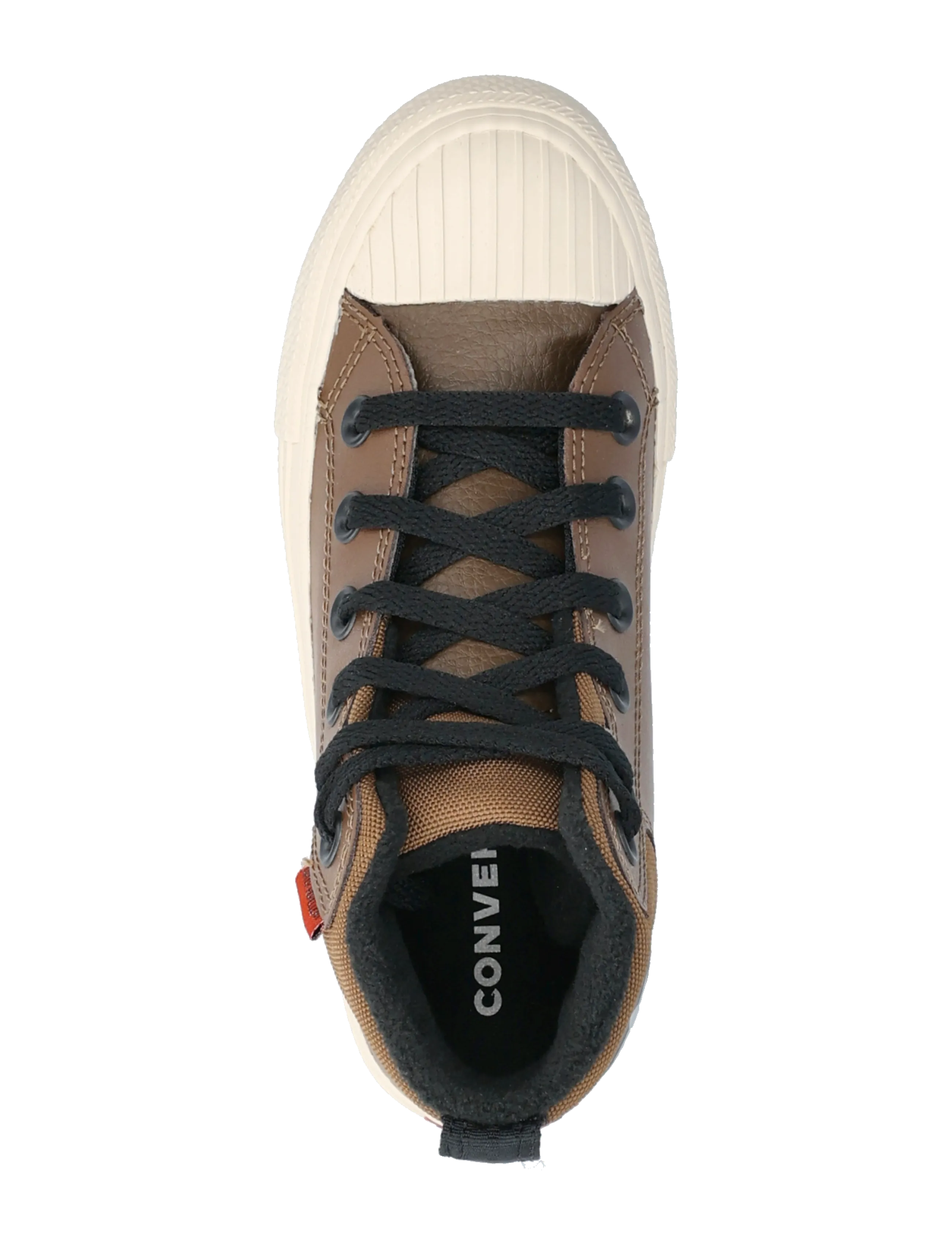 Converse - CHUCK TAYLOR ALL STAR BERKSHIRE BOO - za kostkę - grounded/black/light dune - 3
