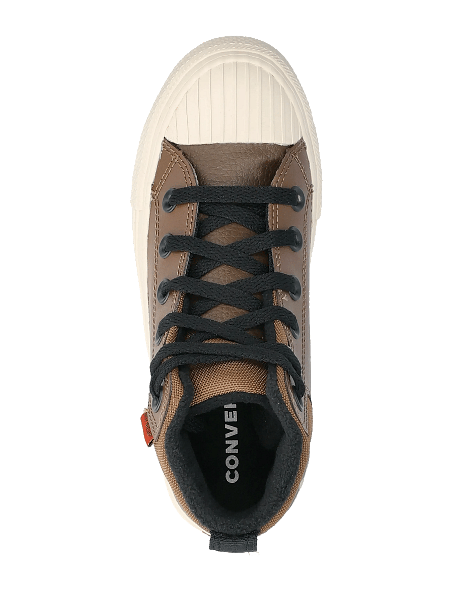 Converse - CHUCK TAYLOR ALL STAR BERKSHIRE BOO - za kostkę - grounded/black/light dune - 3