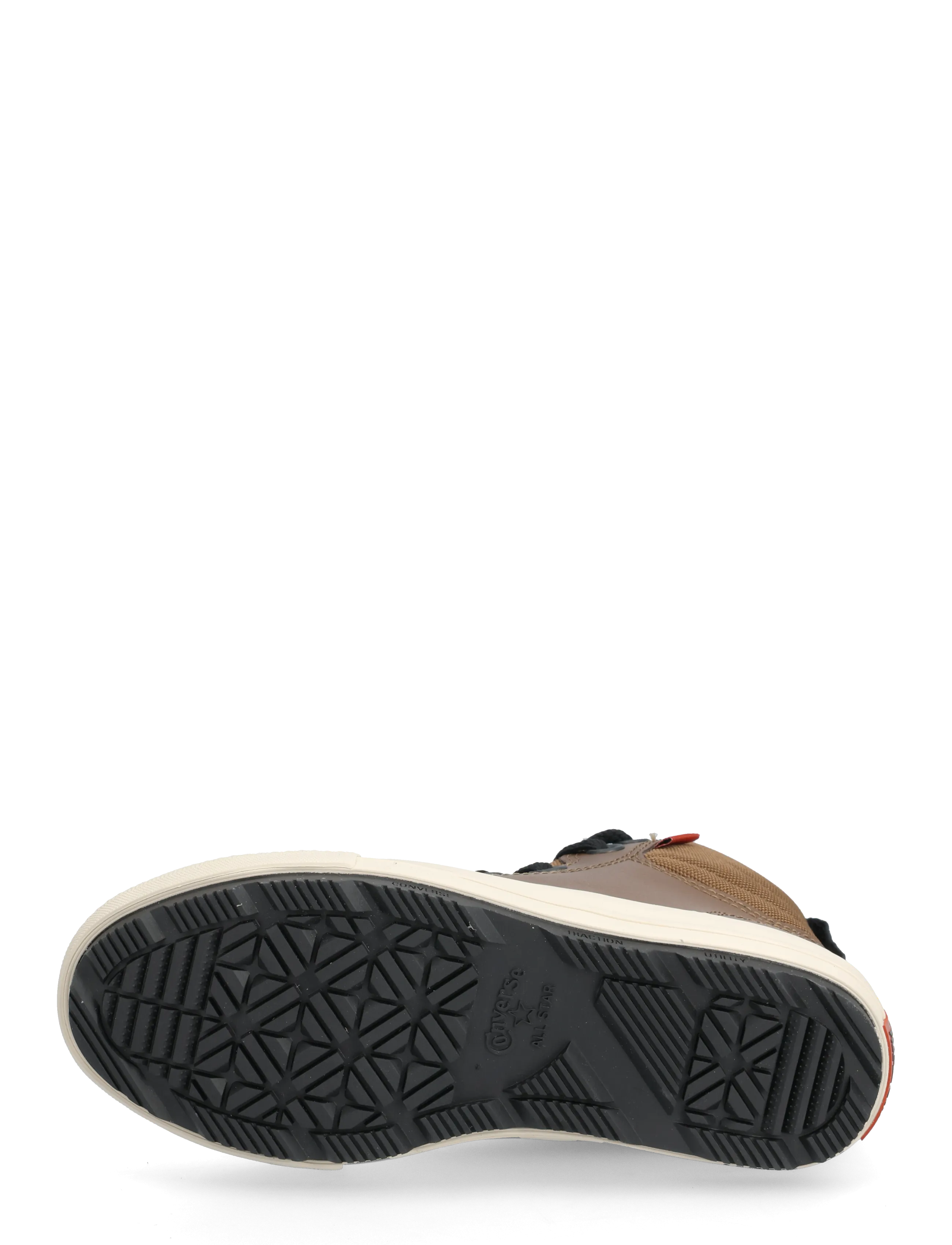 Converse - CHUCK TAYLOR ALL STAR BERKSHIRE BOO - za kostkę - grounded/black/light dune - 4