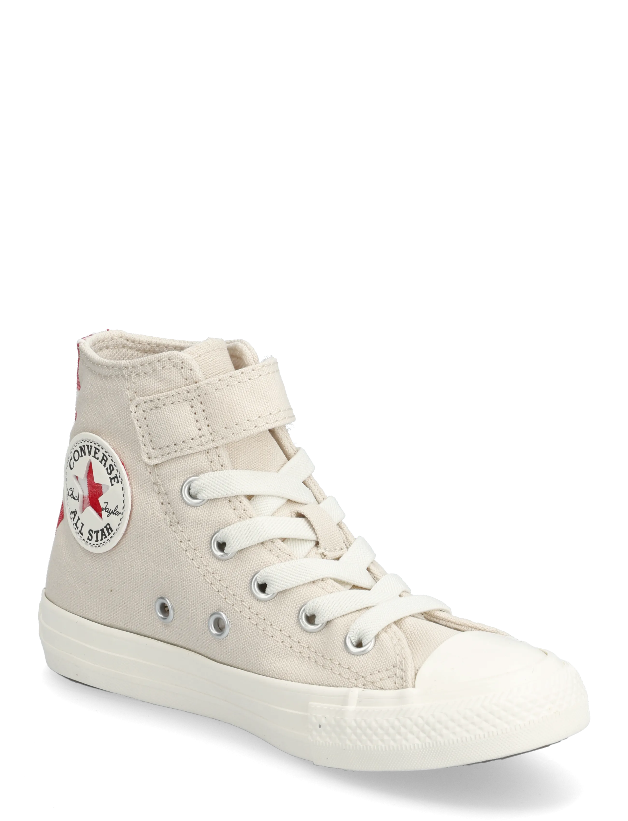 Chuck Taylor All Star 1V - LIGHT DUNE/EGRET/RED