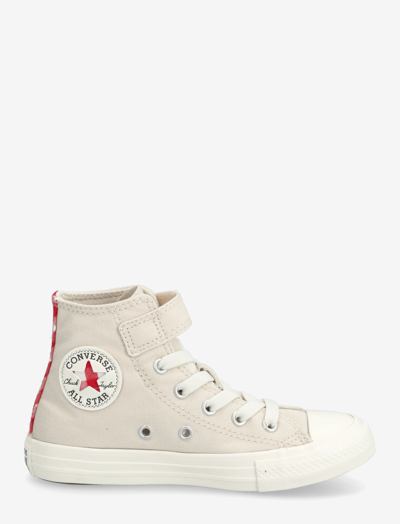 Converse - Chuck Taylor All Star 1V - tyg sneakers - light dune/egret/red - 1
