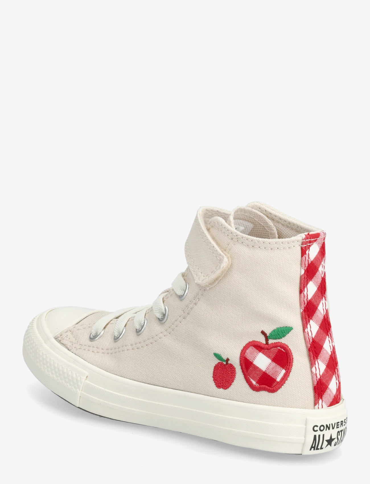 Converse - Chuck Taylor All Star 1V - tyg sneakers - light dune/egret/red - 2