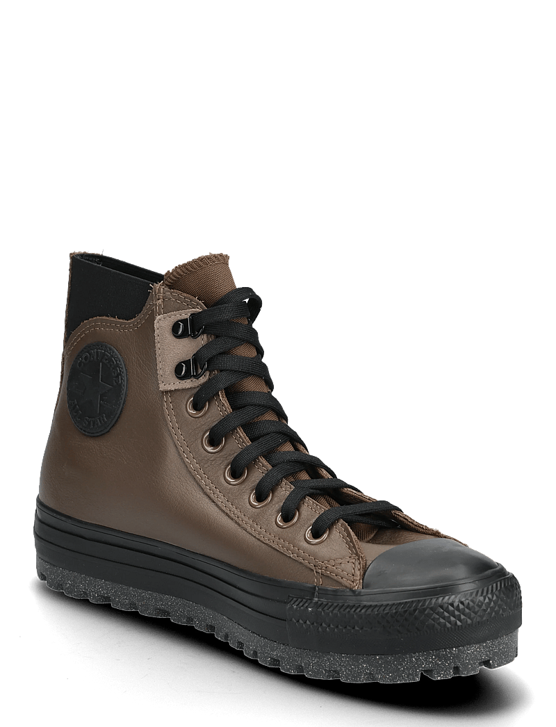 Converse - Chuck Taylor All Star City Trek WP - høje sneakers - grounded/total eclipse/black - 0