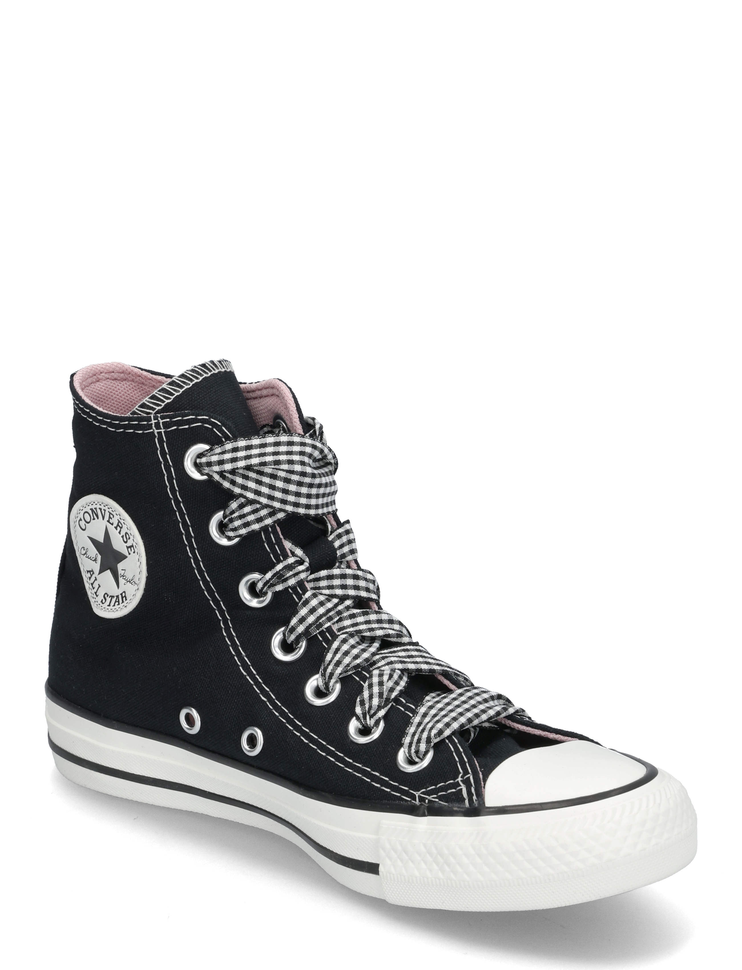 Converse - CTAS HI BLACK/HORIZON PINK/WHITE - black/horizon pink/white - 0