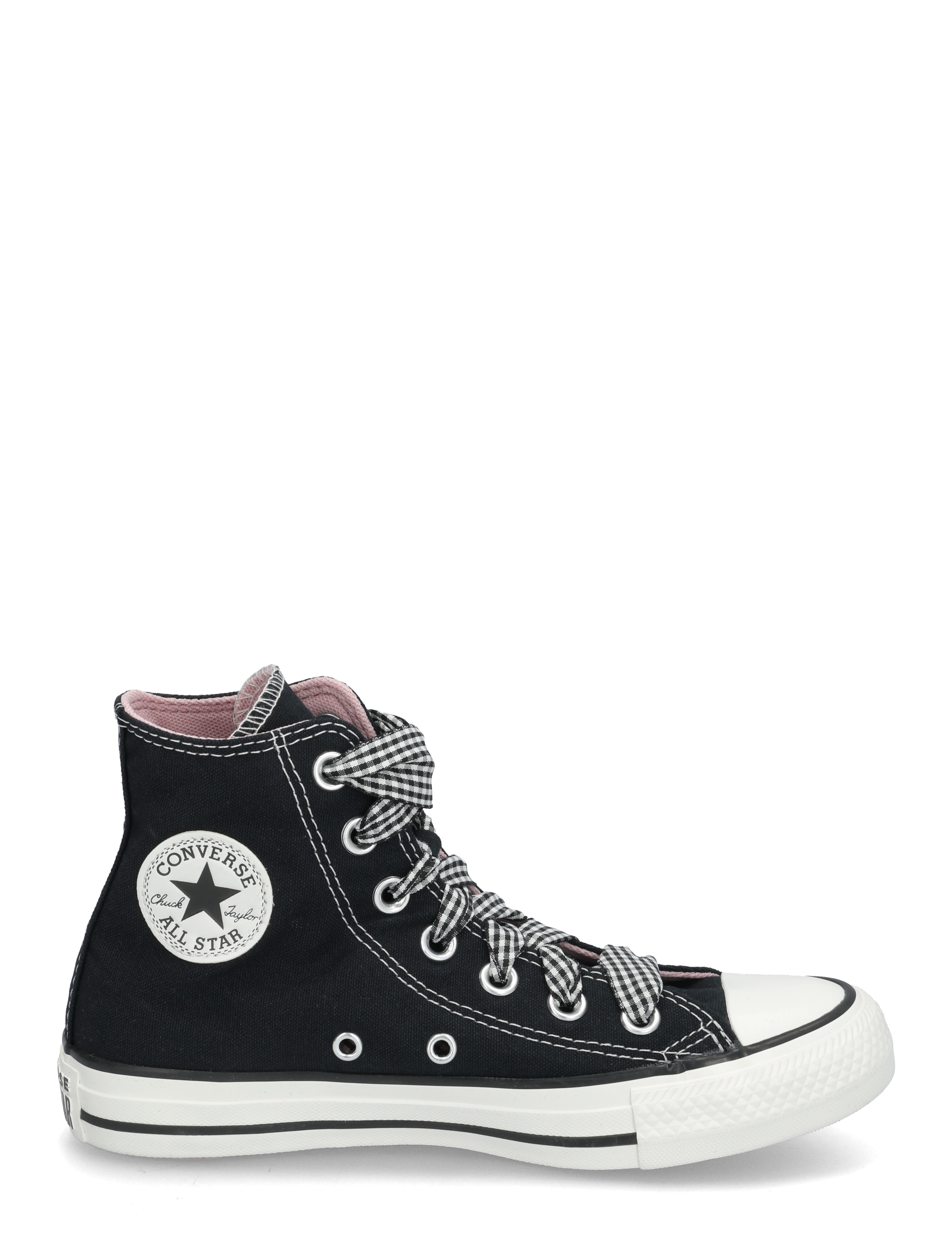 Converse - CTAS HI BLACK/HORIZON PINK/WHITE - black/horizon pink/white - 1
