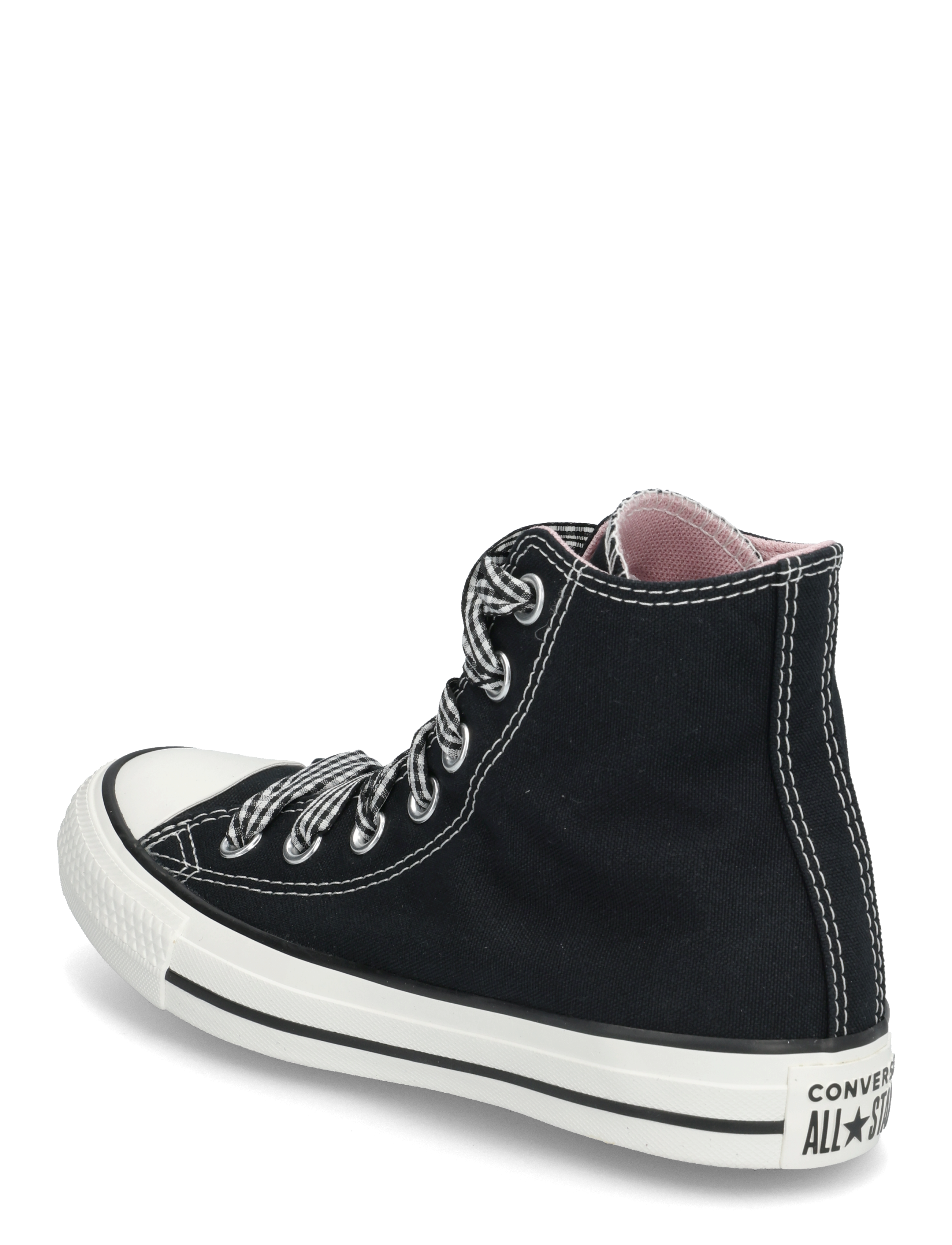 Converse - CTAS HI BLACK/HORIZON PINK/WHITE - black/horizon pink/white - 2