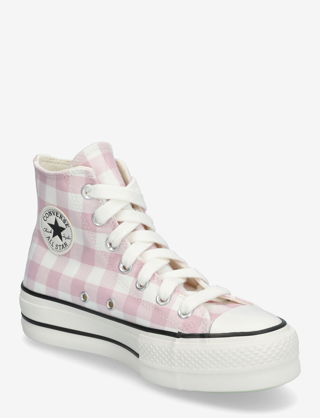 Converse - CTAS LIFT HI VINTAGE WHITE/SUMMIT PINK - höga sneakers - vintage white/summit pink - 0
