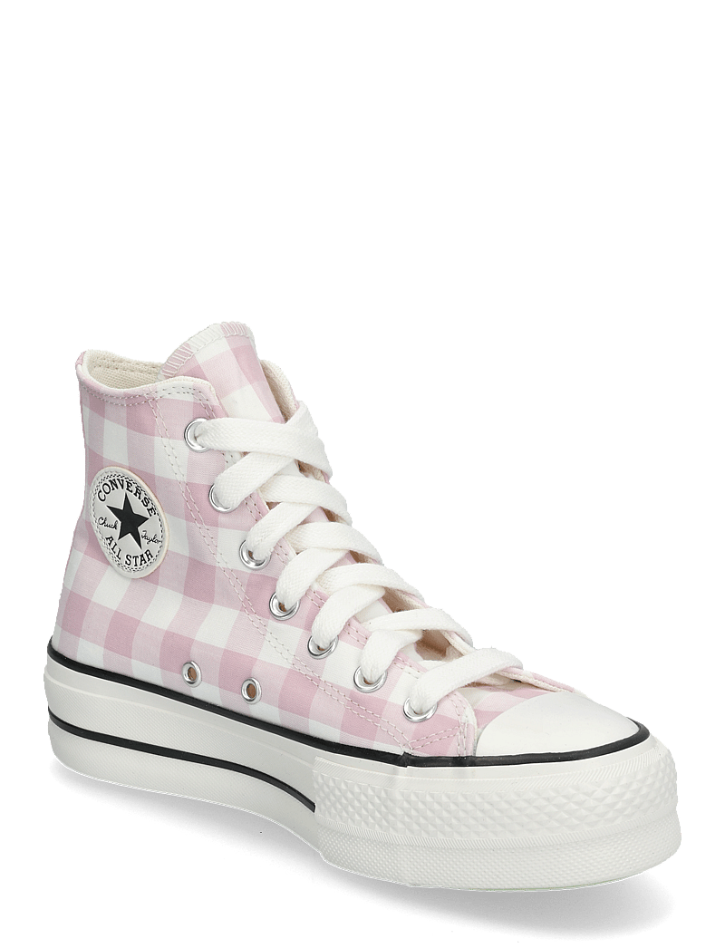 Converse - CTAS LIFT HI VINTAGE WHITE/SUMMIT PINK - høje sneakers - vintage white/summit pink - 0
