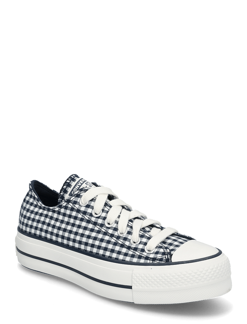 Converse - CTAS LIFT OX OBSIDIAN/WHITE - lave sneakers - obsidian/white/vintage white - 0