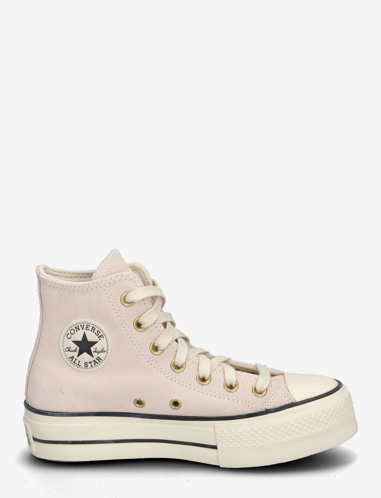 Converse - CTAS LIFT HI PALE PETAL/NATURAL IVORY - hohe sneaker - pale petal/natural ivory/black - 1