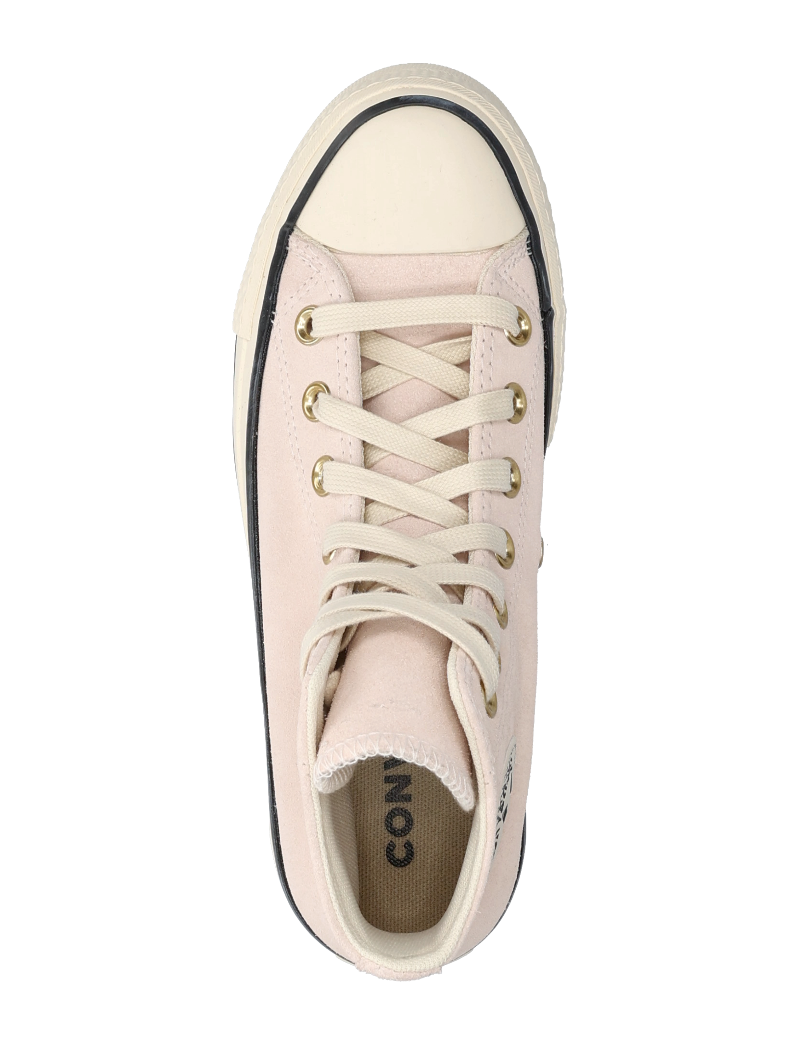 Converse - CTAS LIFT HI PALE PETAL/NATURAL IVORY - pale petal/natural ivory/black - 3
