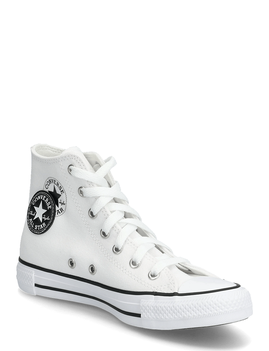 Converse - CTAS HI WHITE/BLACK/WHITE - hoher schnitt - white - 0