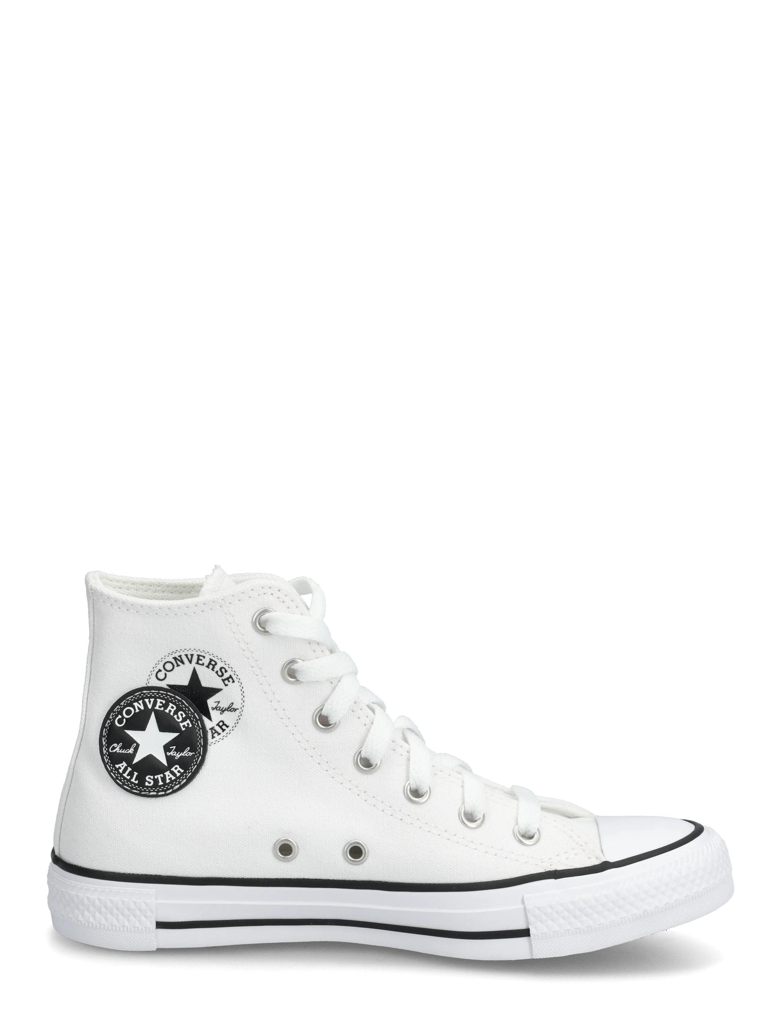 Converse - CTAS HI WHITE/BLACK/WHITE - hoher schnitt - white - 1