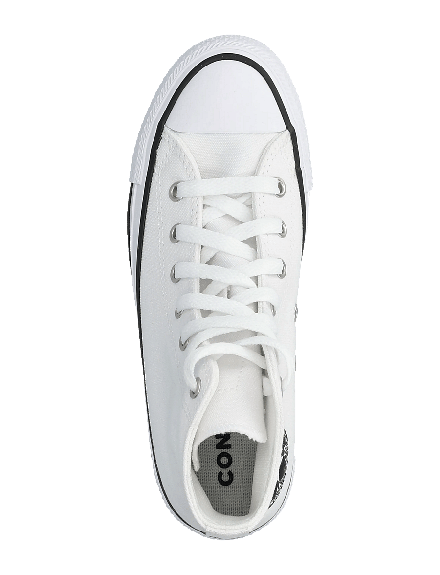 Converse - CTAS HI WHITE/BLACK/WHITE - hoher schnitt - white - 3