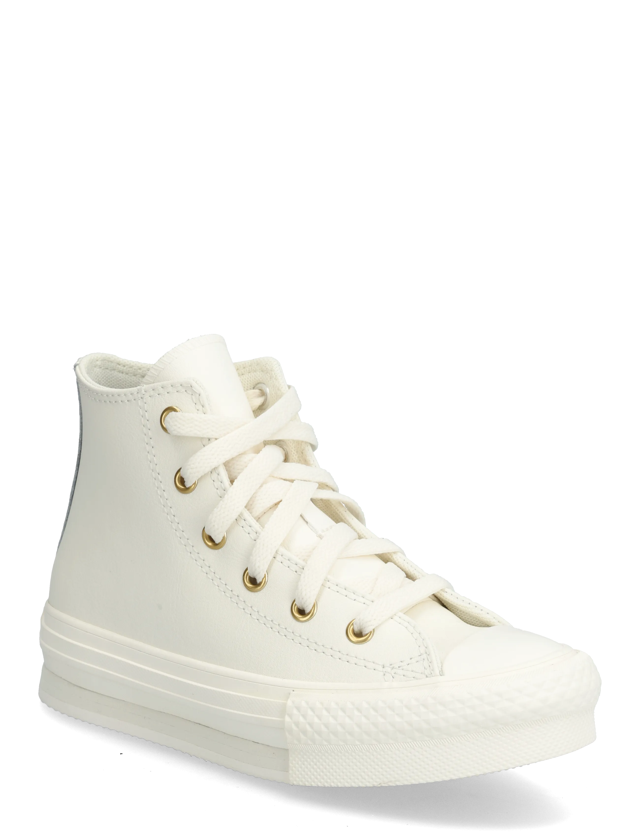 Converse CTAS EVA LIFT HI EGRET/EGRET/LIGHT GOLD - Inspiration - BROWN / cream
