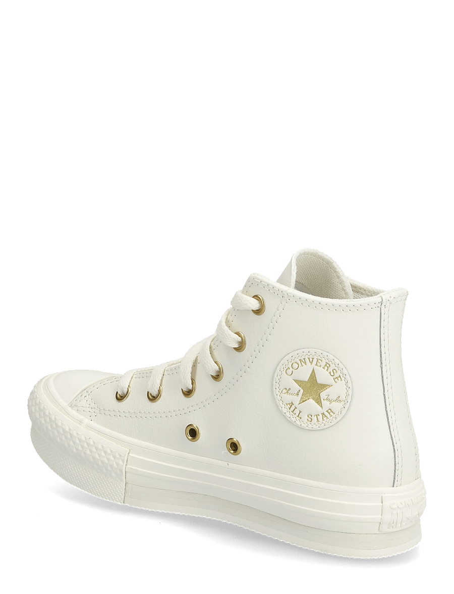 Converse - CTAS EVA LIFT HI EGRET/EGRET/LIGHT GOLD - høje sneakers - brown - 2
