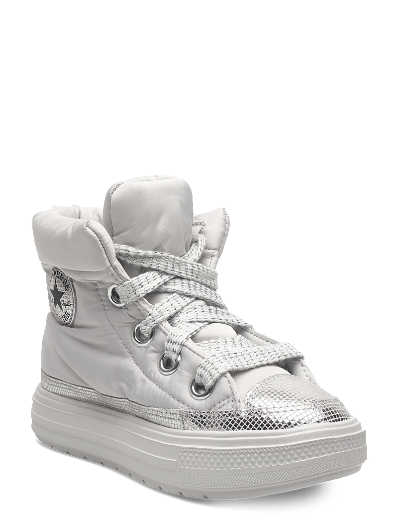 Converse - Chuck Taylor All Star Elements Boot - bērnu zābaciņi - barely grey/silver/black - 0