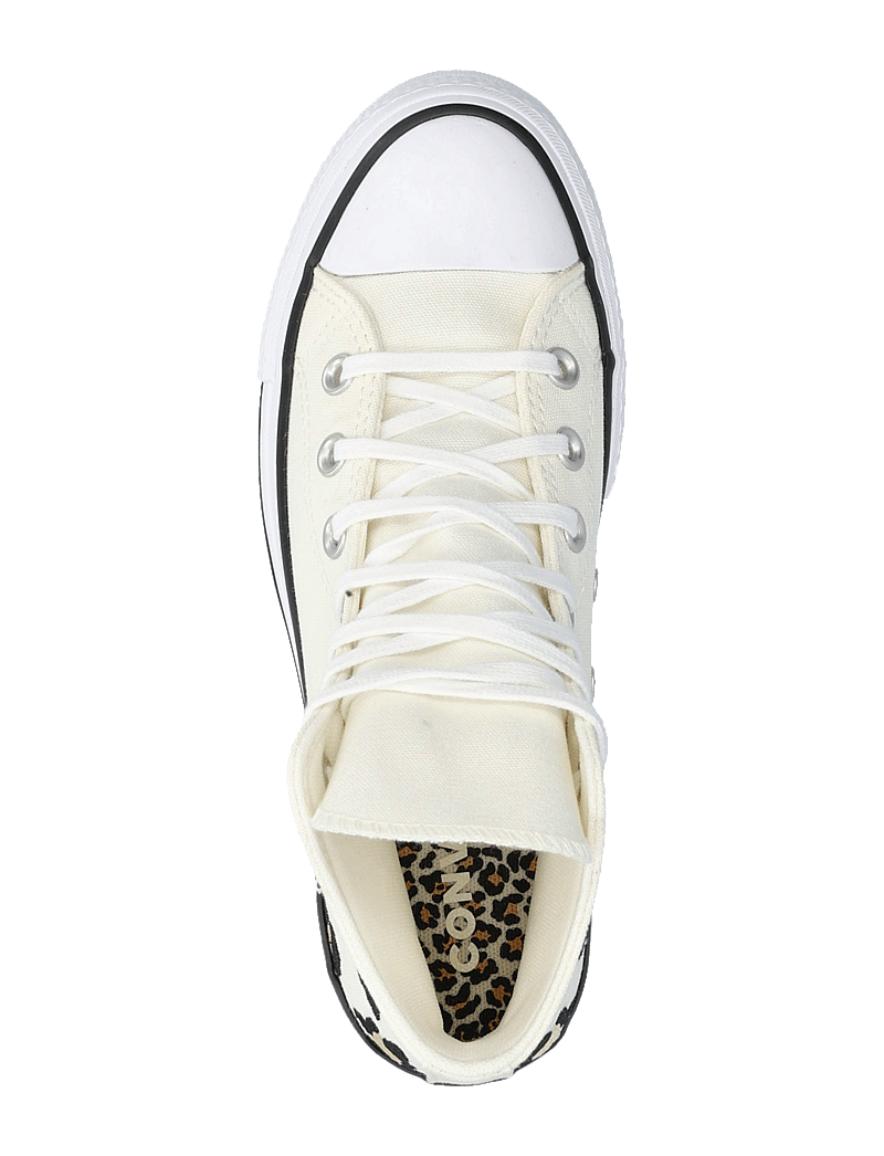 Converse - CTAS LIFT HI EGRET/COASTAL DUNE/BLACK - hohe sneaker - egret/coastal dune/black - 3