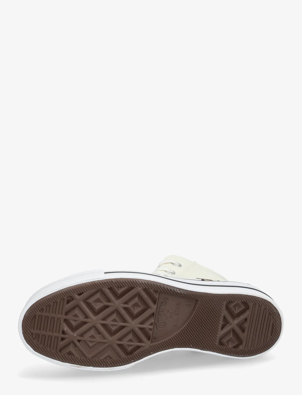 Converse - CTAS LIFT HI EGRET/COASTAL DUNE/BLACK - höga sneakers - egret/coastal dune/black - 4