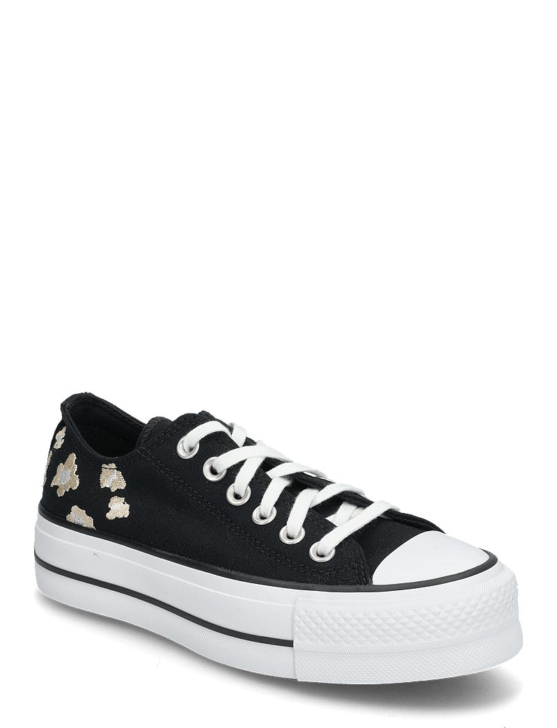 Converse - CTAS LIFT OX BLACK/COASTAL DUNE/WHITE - niedrige sneakers - black/coastal dune/white - 0