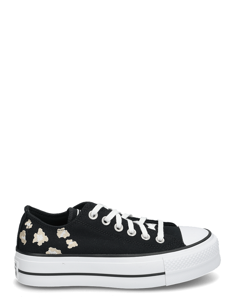 Converse - CTAS LIFT OX BLACK/COASTAL DUNE/WHITE - niedrige sneakers - black/coastal dune/white - 1