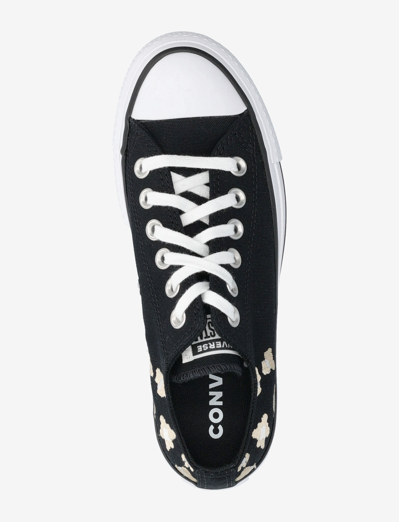 Converse - CTAS LIFT OX BLACK/COASTAL DUNE/WHITE - niedrige sneakers - black/coastal dune/white - 3