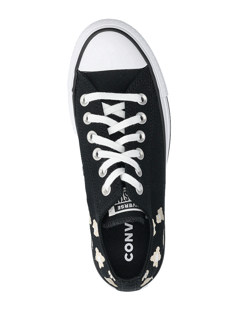 Converse - CTAS LIFT OX BLACK/COASTAL DUNE/WHITE - niedrige sneakers - black/coastal dune/white - 3