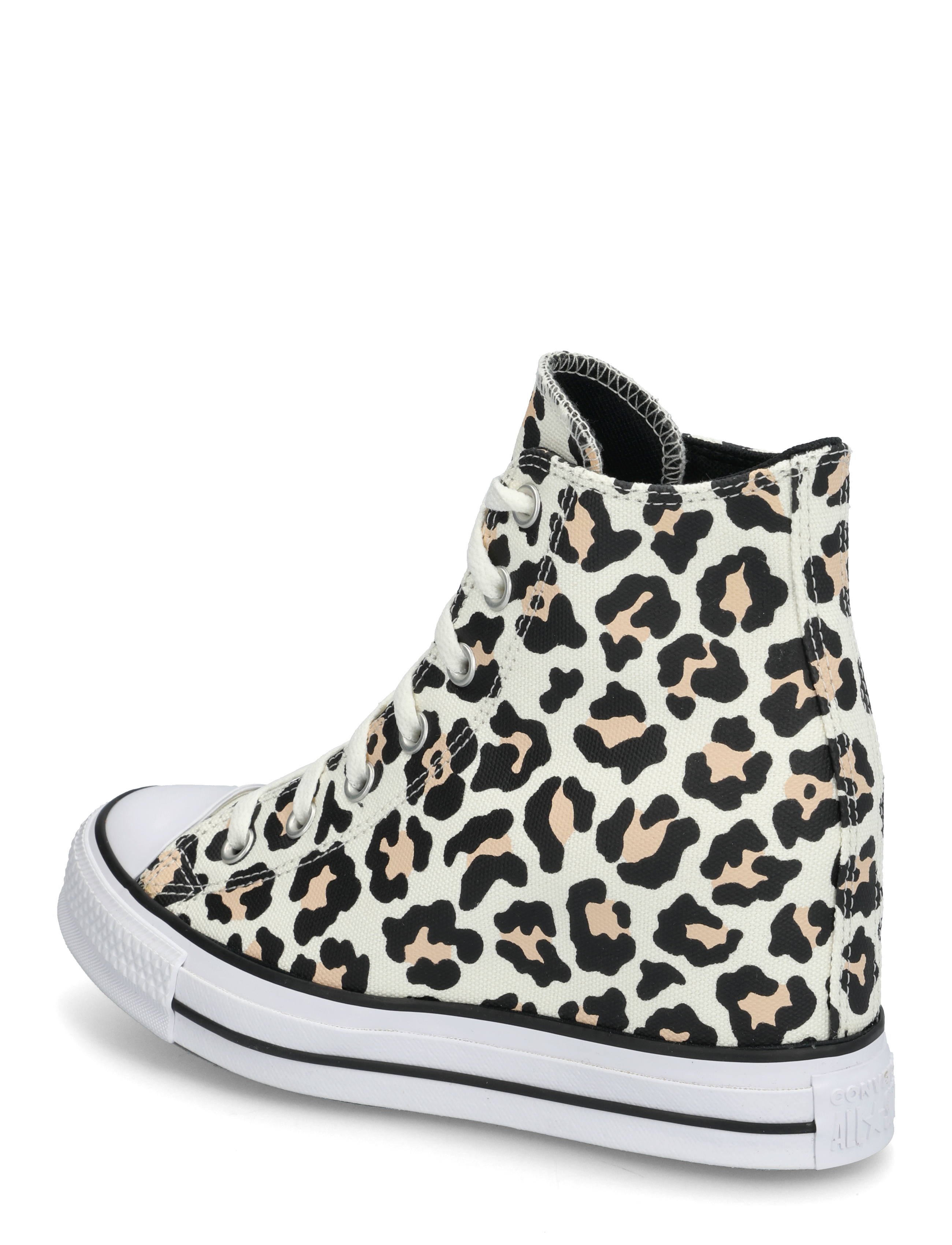 Converse - CTAS WEDGE HI EGRET/BLACK/COASTAL DUNE - egret/black/coastal dune - 2