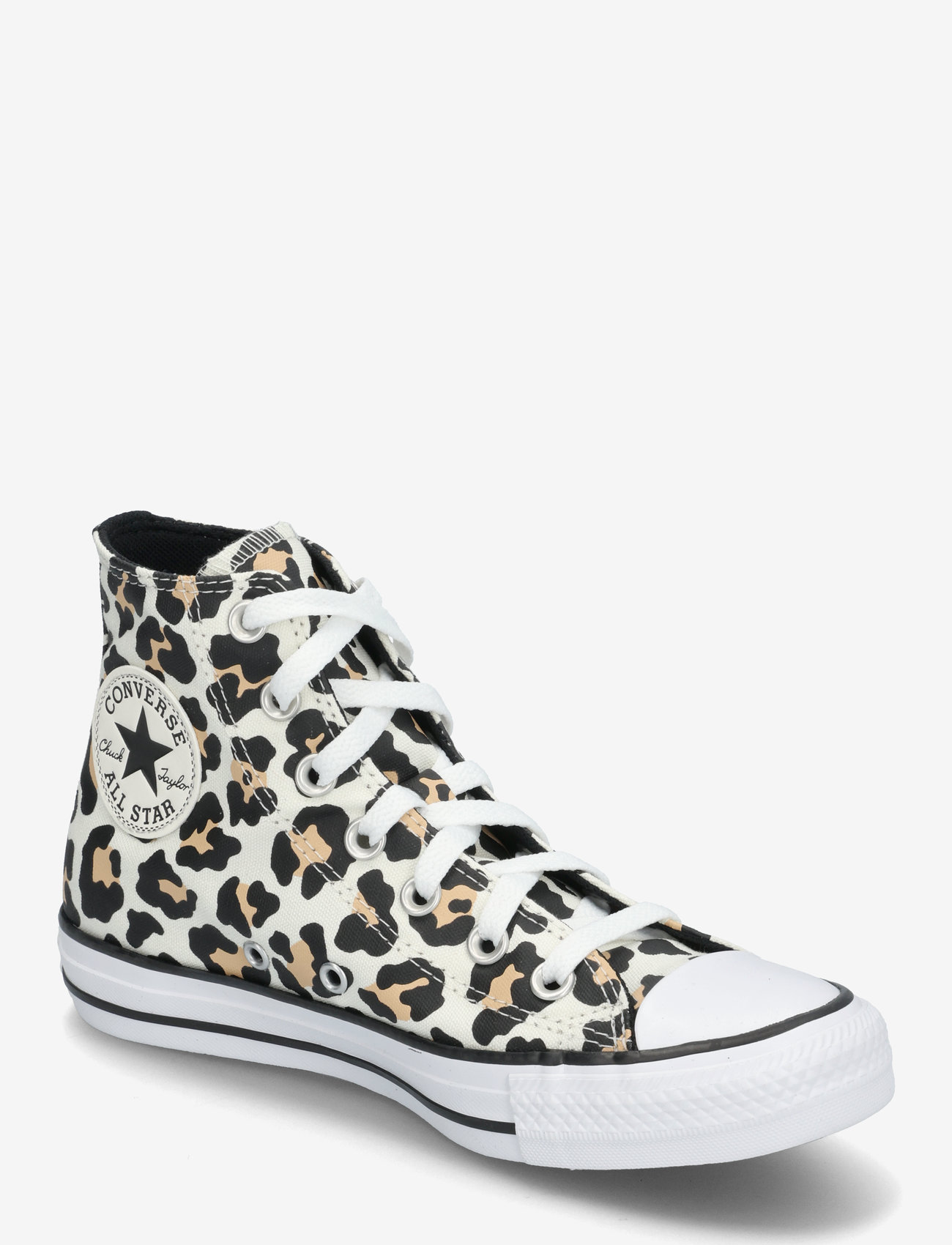 Converse - CTAS HI BLACK/COASTAL DUNE/EGRET - høje sneakers - black/coastal dune/egret - 0