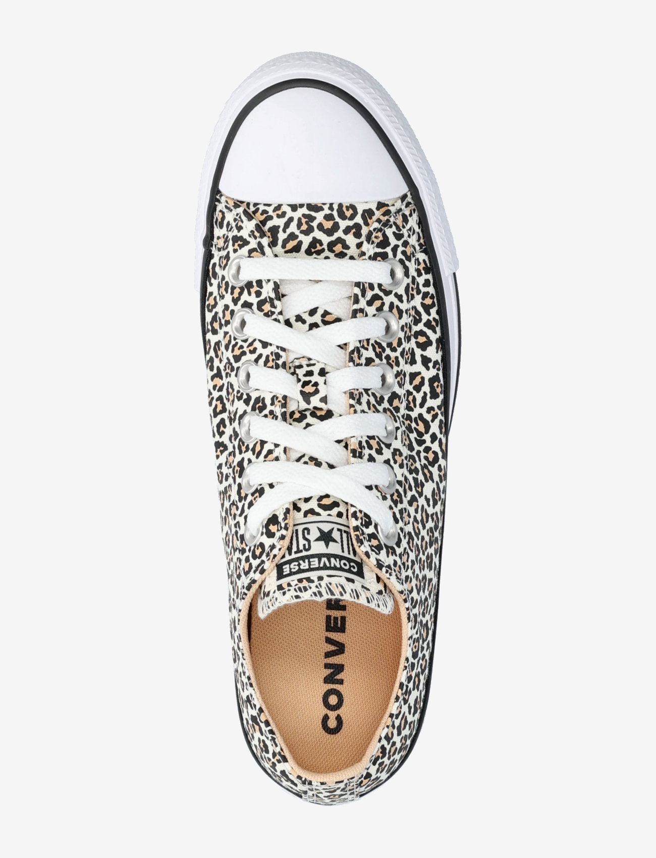 Converse - CTAS OX BLACK/COASTAL DUNE/EGRET - låga sneakers - black/coastal dune/egret - 3