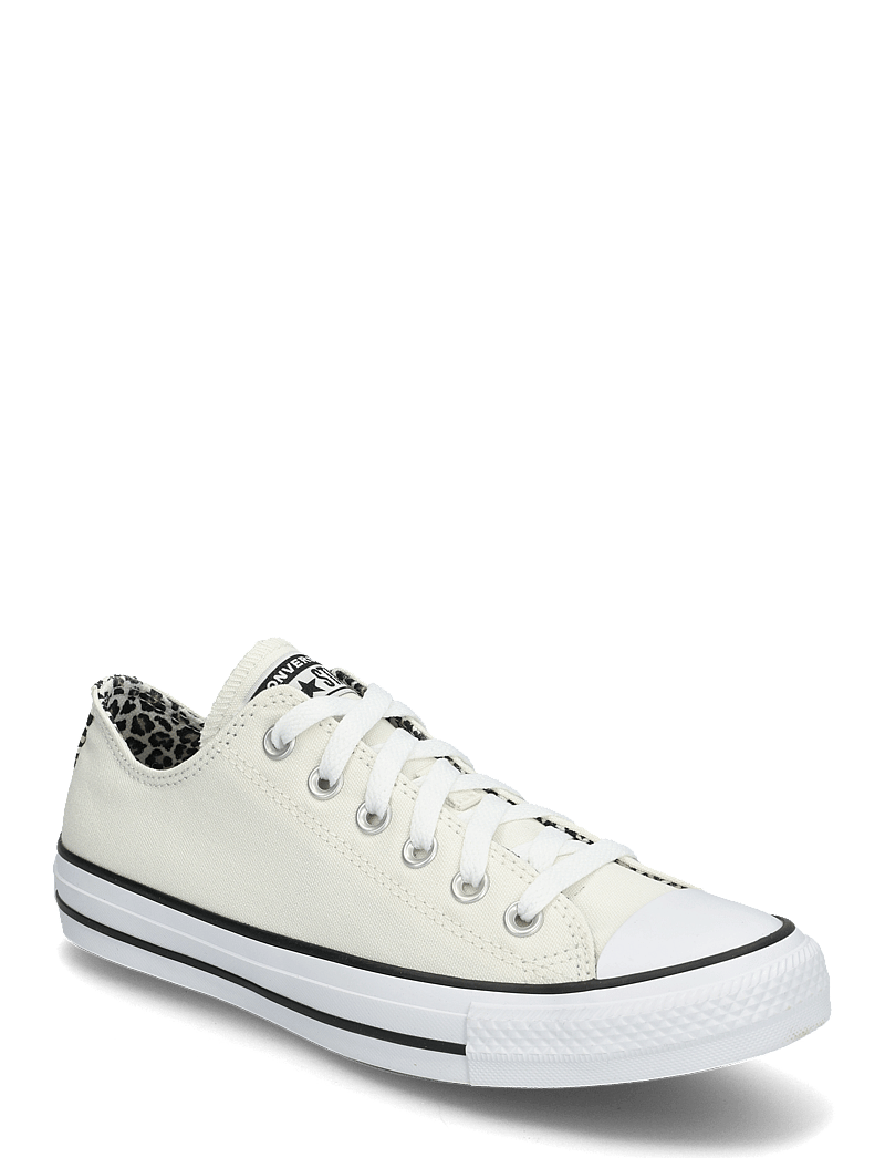 Converse - CTAS OX EGRET/BLACK/COASTAL DUNE - niedrige sneakers - egret/black/coastal dune - 0