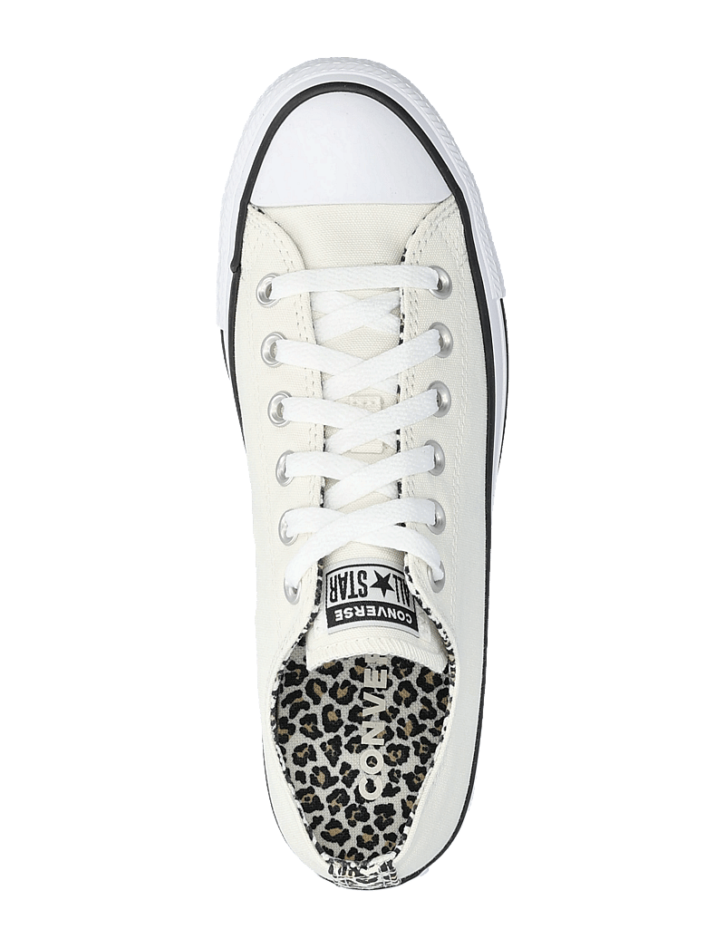 Converse - CTAS OX EGRET/BLACK/COASTAL DUNE - niedrige sneakers - egret/black/coastal dune - 3