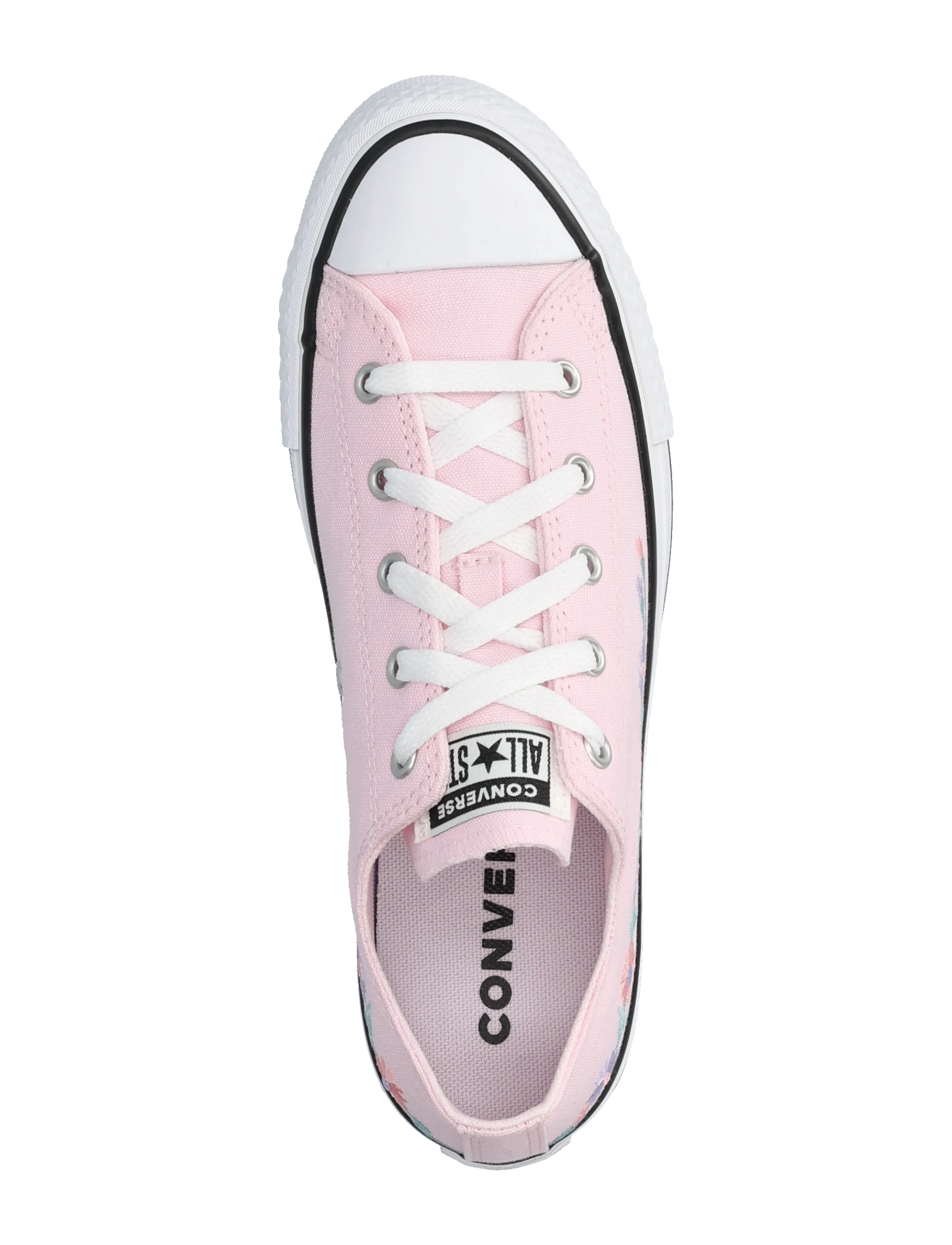 Converse - CTAS EVA LIFT OX SUGAR BERRY/WHITE/BLACK - lave sneakers - pink - 3