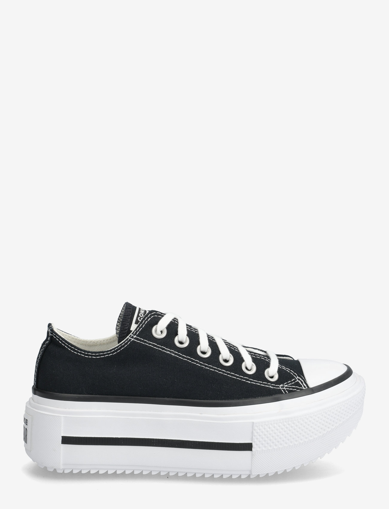 Converse - Chuck Taylor All Star Lift Double Stack - låga sneakers - black/white/black - 1