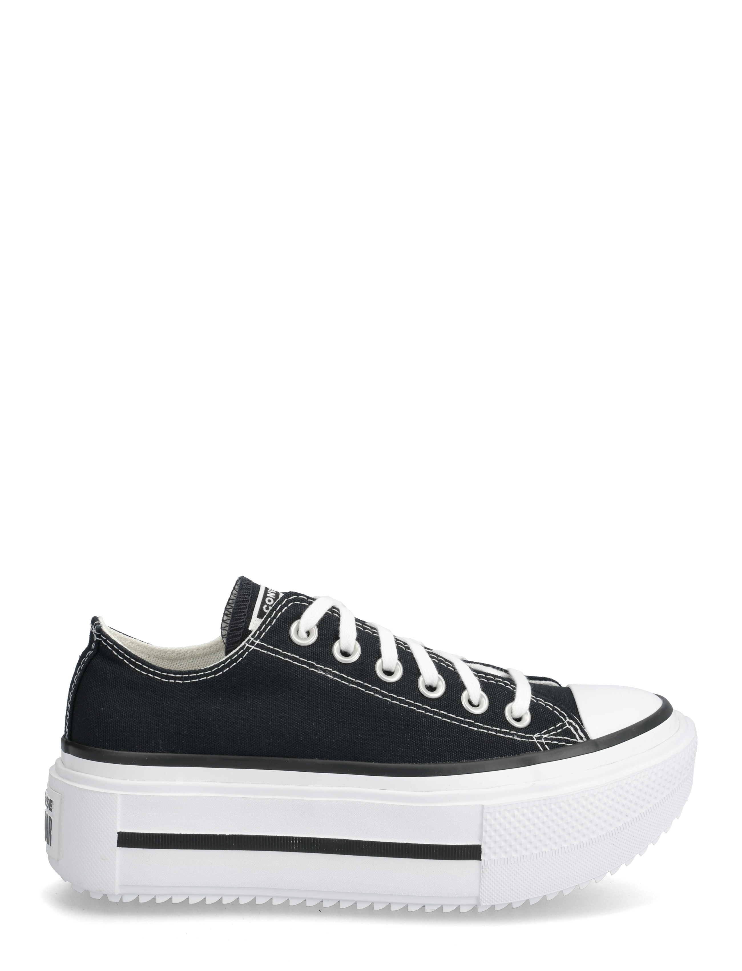Converse - Chuck Taylor All Star Lift Double Stack - niedrige sneakers - black/white/black - 1