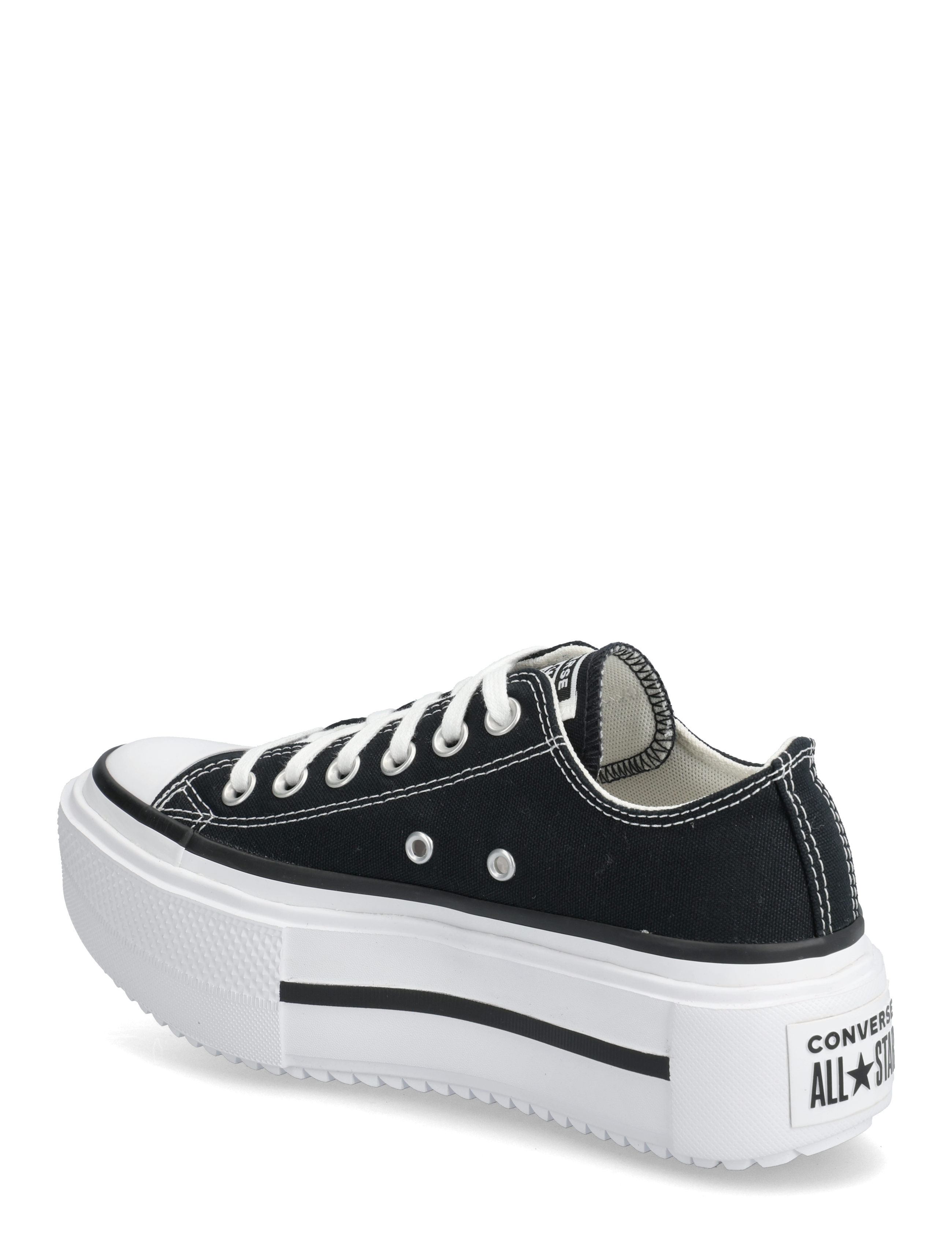 Converse - Chuck Taylor All Star Lift Double Stack - niedrige sneakers - black/white/black - 2
