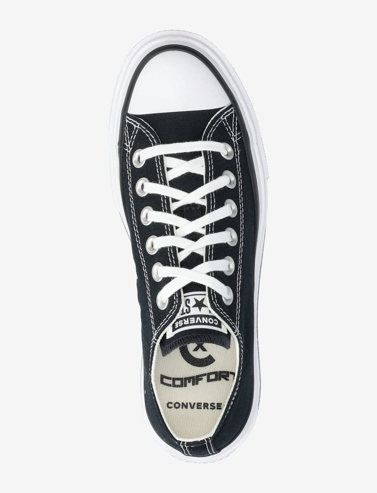 Converse - Chuck Taylor All Star Lift Double Stack - låga sneakers - black/white/black - 3