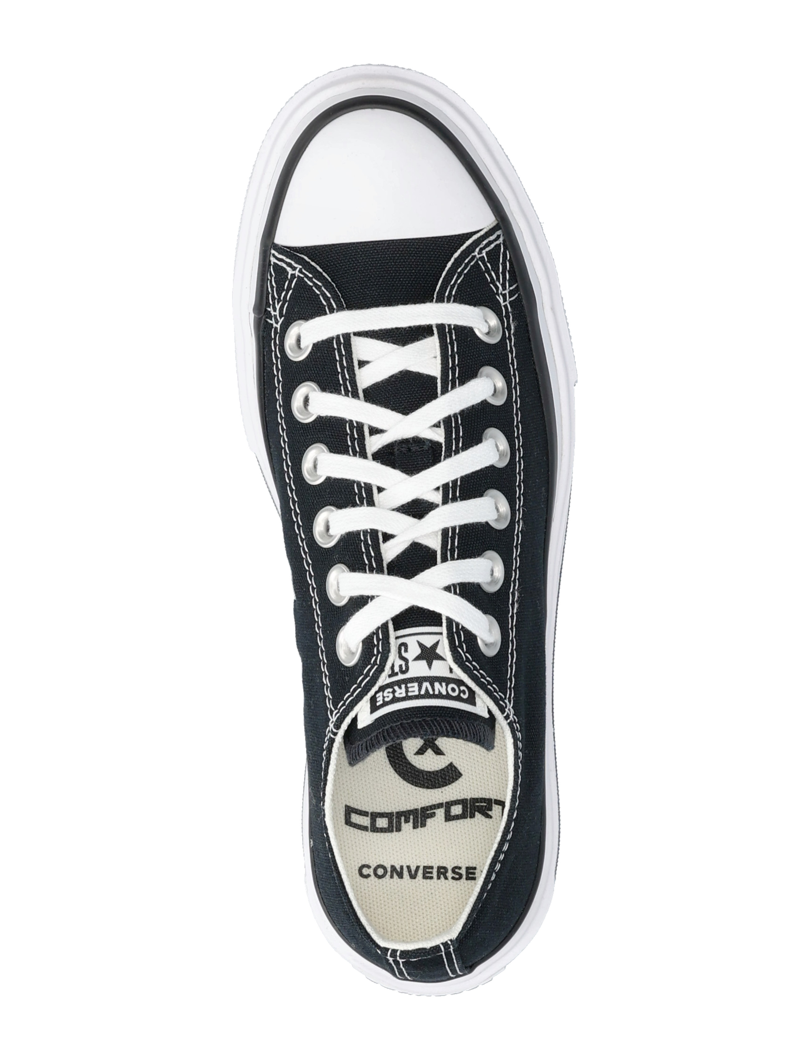 Converse - Chuck Taylor All Star Lift Double Stack - niedrige sneakers - black/white/black - 3