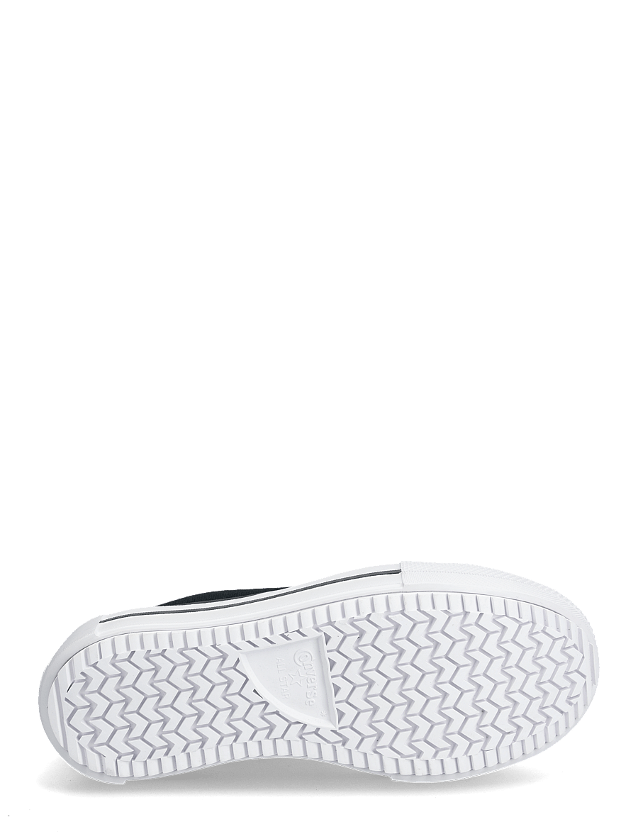 Converse - CHUCK TAYLOR ALL STAR LIFT DOUBLE STACK - låga sneakers - black/white/black - 4