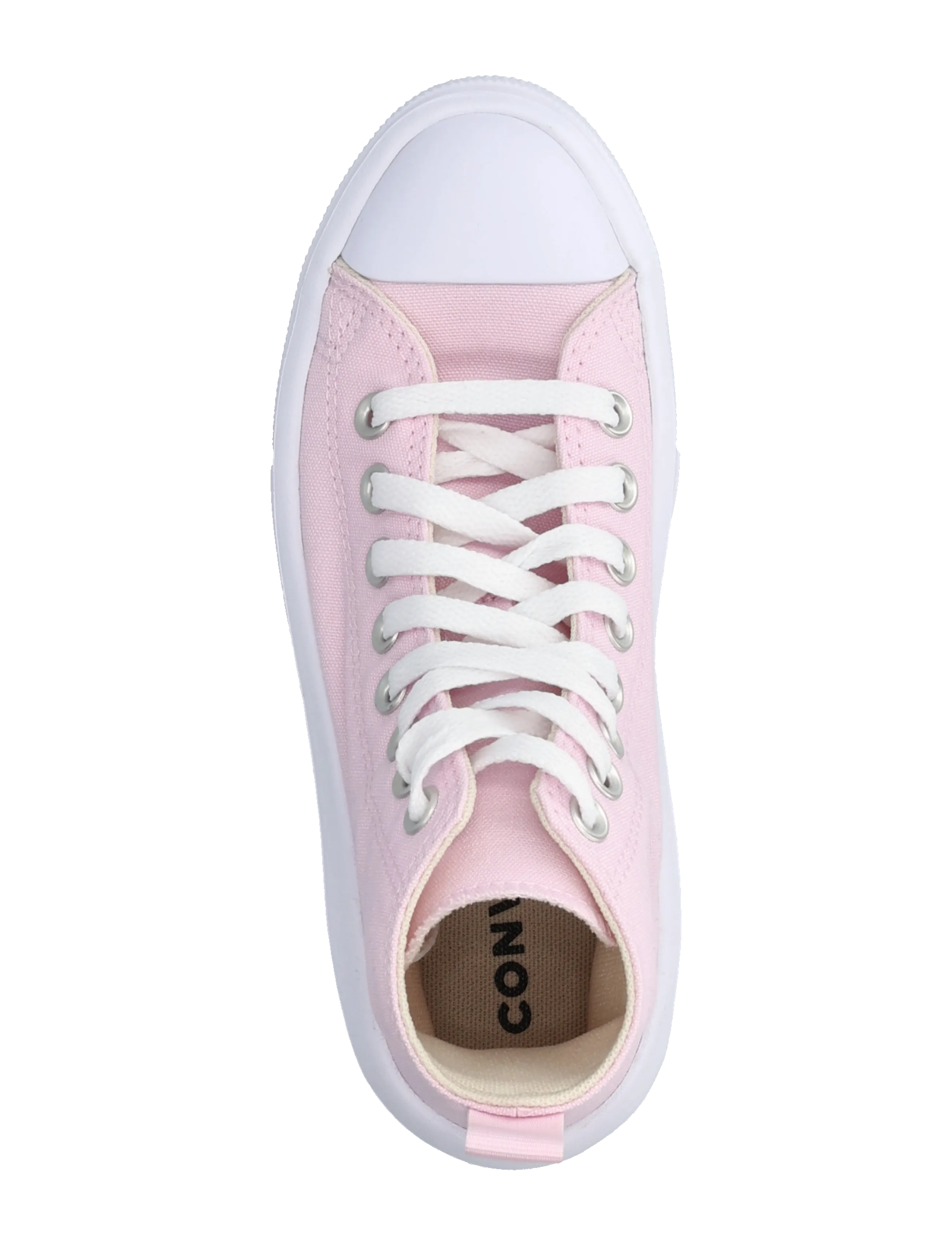 Converse - CTAS MOVE HI NEW FOUND BLOOM/WHITE/BLACK - höga sneakers - pink - 3